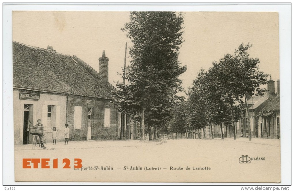 La Ferté Saint Aubain - St Aubin - Loiret - Route De Lamotte - Auberge - La Ferte Saint Aubin