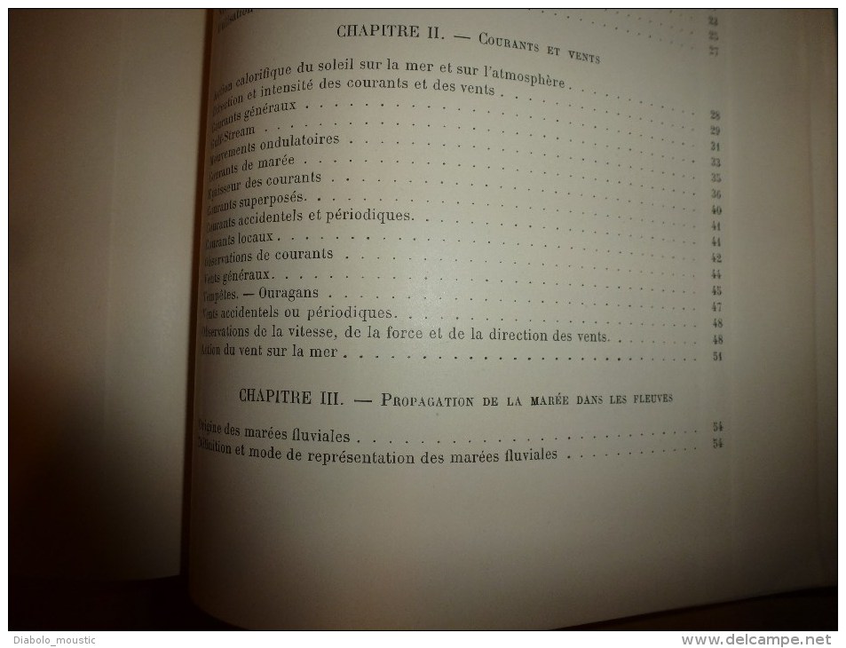 1914 Cours de TRAVAUX MARITIMES tome I par Baron Quinette de Rochemont et Henry Desprez