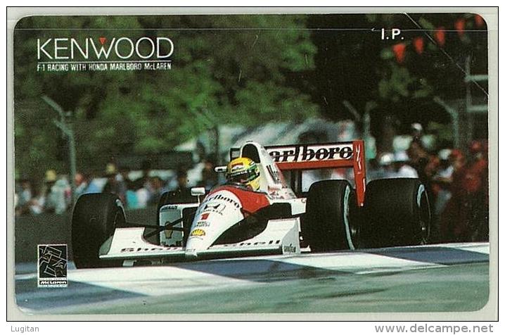 Carte Telefoniche: Kenwood - F1 Racing With Honda Marlboro Mc Laren   -  Nuova - Omaggio - Mantegazza - Private-Omaggi