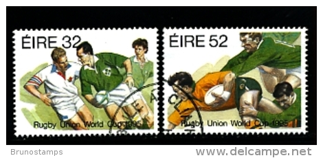IRELAND/EIRE - 1995  RUGBY WORLD CUP  SET  FINE USED - Usati