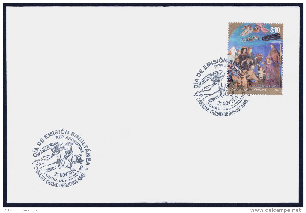 2014 ARGENTINA "NATALE 2014" FDC - FDC
