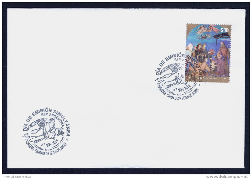 2014 ARGENTINA "NATALE 2014" FDC - FDC