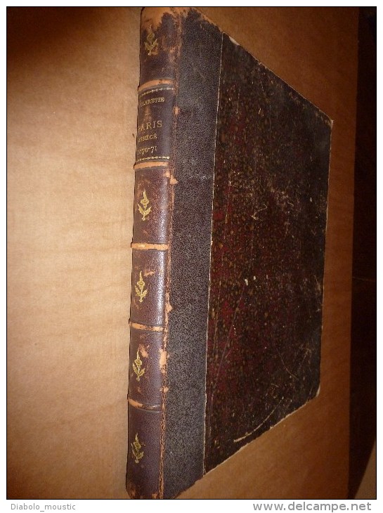 1871 PARIS Assiégé 1870-1871 Par J. Claretie Avec Nomb. Illustrations Dont Couleurs:P. De Chavannes,Gustave Doré, Etc.. - 1801-1900