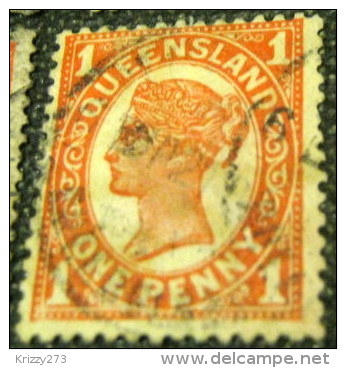 Queensland 1897 Queen Victoria 1d - Used - Gebruikt