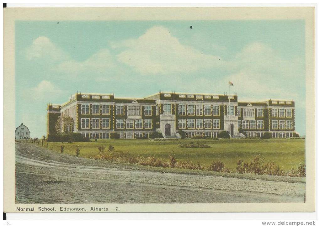 ALBERTA NORMAL SCHOOL EDMONTON  CARTE NEUVE BON ETAT - Edmonton