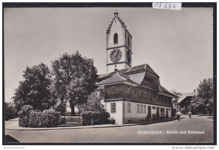 Sumiswald - Kirche Und Beinhaus (13´334) - Sumiswald