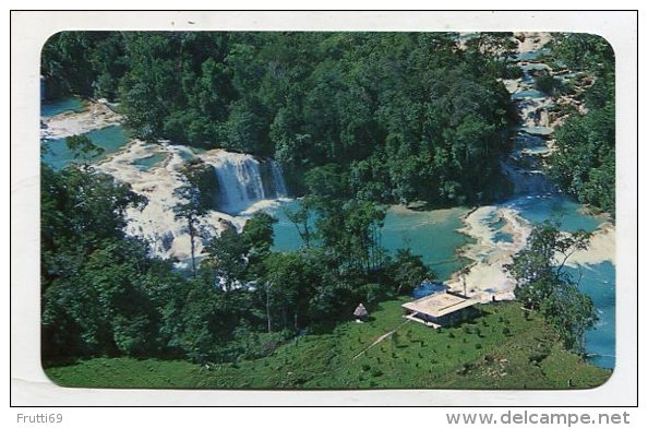 MEXICO - AK 220444 Chiapas - Vista Aérea De Las Cascadas De Agua Azul - Mexique