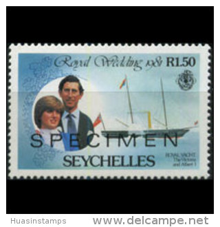 SEYCHELLES 1981 - Scott# 469 R.Wed.Specimen 1.5r MNH (XW569) - Seychellen (1976-...)