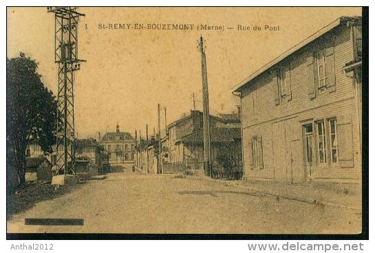 SAINT REMY En BOUZEMONT - Rue Du Pont Um 1910 - Saint Remy En Bouzemont