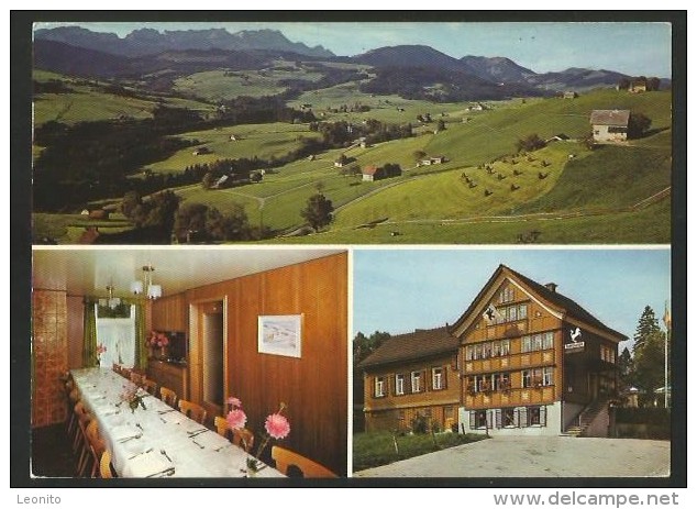 GONTENBAD AI Gasthaus RÖSSLI Gonten 1977 - Gonten