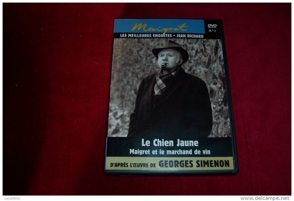 GEORGES  SIMENON   MAIGRET  °°  LE CHIEN JAUNE - Krimis & Thriller