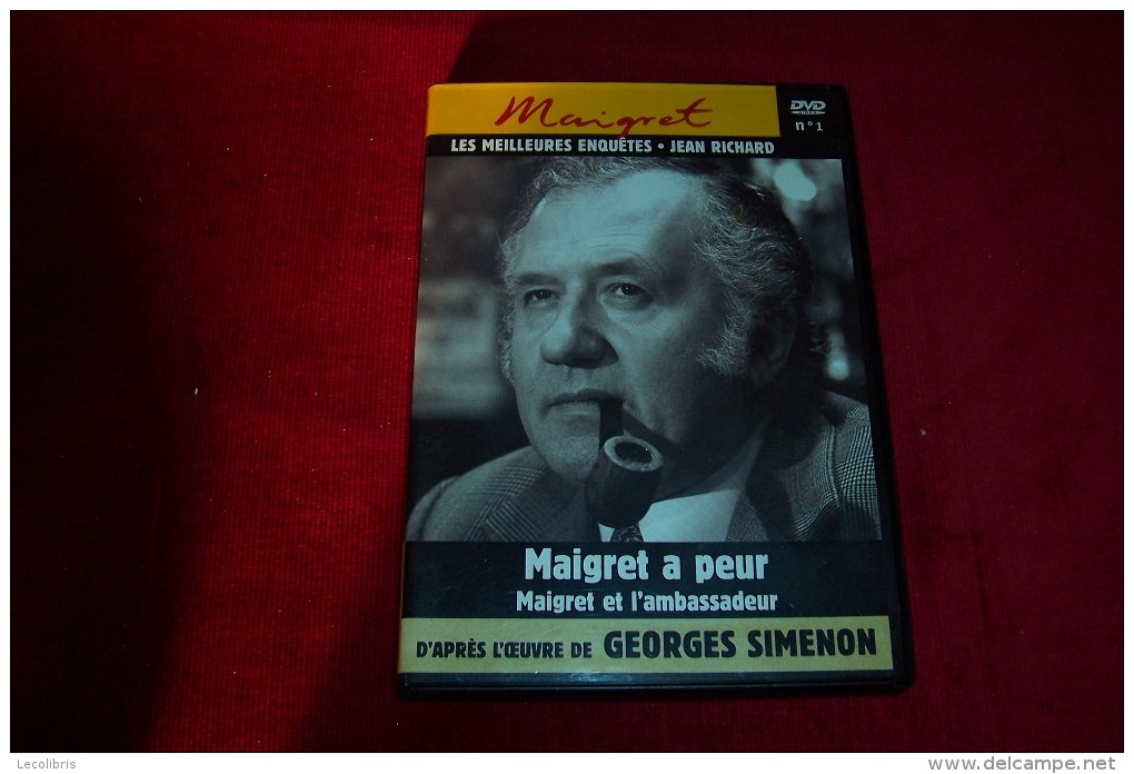 GEORGES  SIMENON   MAIGRET  °°  MAIGRET A PEUR - Policiers