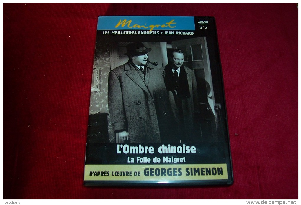 GEORGES  SIMENON   MAIGRET  °°  L´OMBRE CHINOISE - Crime