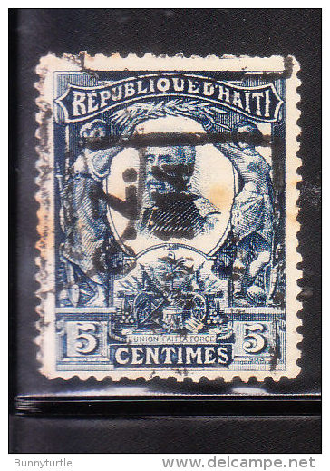 Haiti 1904 President Pierre Nord-Alexis 5c Used - Haïti