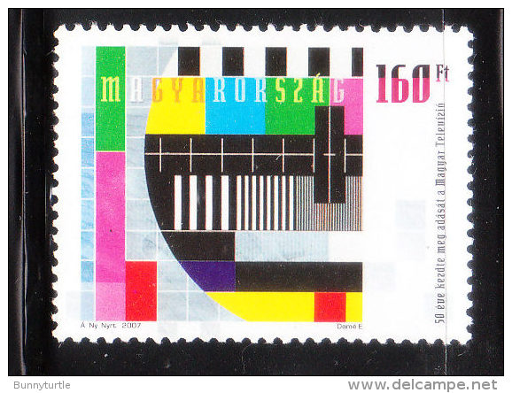 Hungary 2007 Television Broadcasting MNH - Nuevos