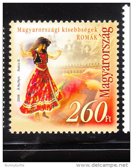 Hungary 2008 Romany Dancer &amp; Musicians MNH - Ongebruikt