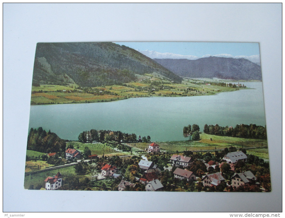 AK Österreich 1913 Steindorf Am Ossiacher - See. Kastenstempel. Panorama - Ossiachersee-Orte