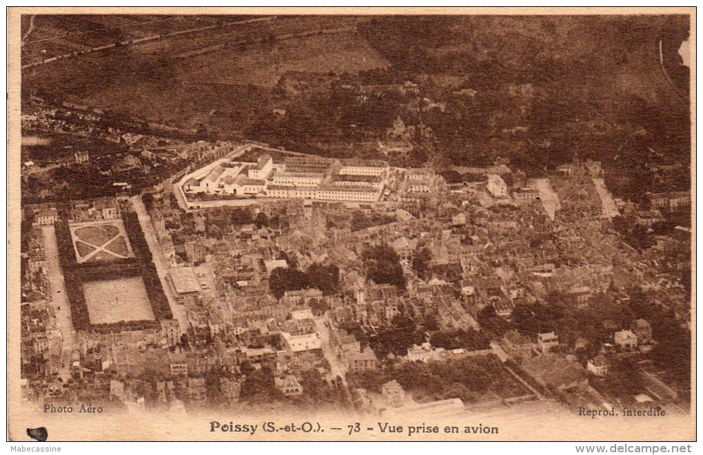 78 Poissy Vue Prise D'Avion N°73 - Poissy