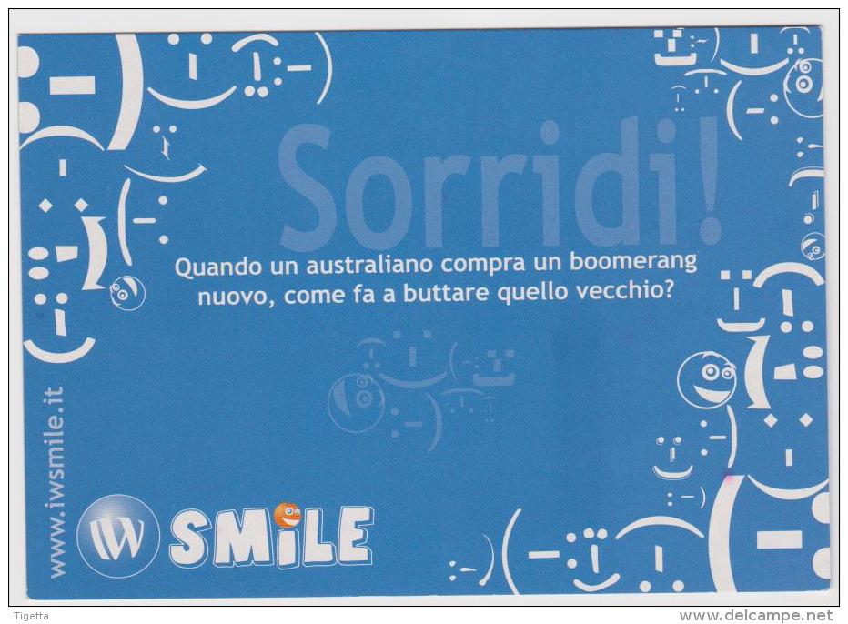 PROMOCARD N°  6726   IW SMILE IW BANK SENZA CARTA DI CREDITO - Publicité