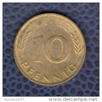 Allemagne 1976 Pièce De Monnaie Coin 10 Pfennig - 10 Pfennig