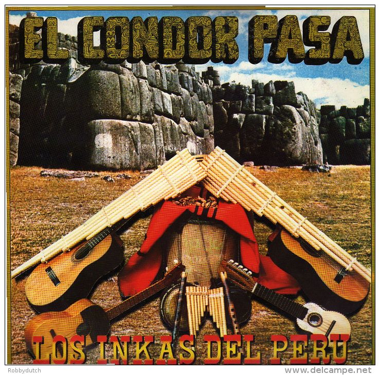 * LP *  LOS INKAS DEL PERU - EL CONDOR PASA (Peru EX!!!) - World Music