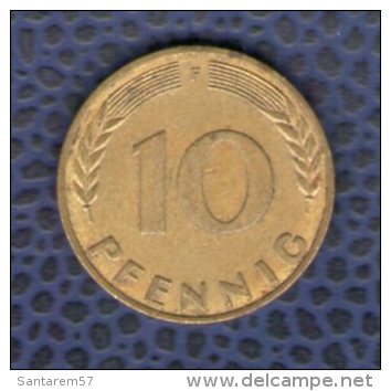 Allemagne 1971 Pièce De Monnaie Coin 10 Pfennig - 10 Pfennig