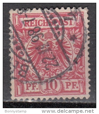 Reichspost, 1889/00 - 10pf - Nr.48  Usato° - Oblitérés