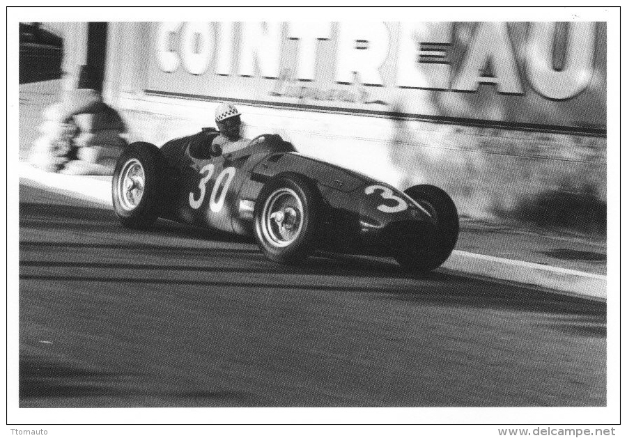 Jean Behra  -  Maserati 250F -  Monaco Grand Prix  -  1956 - Grand Prix / F1