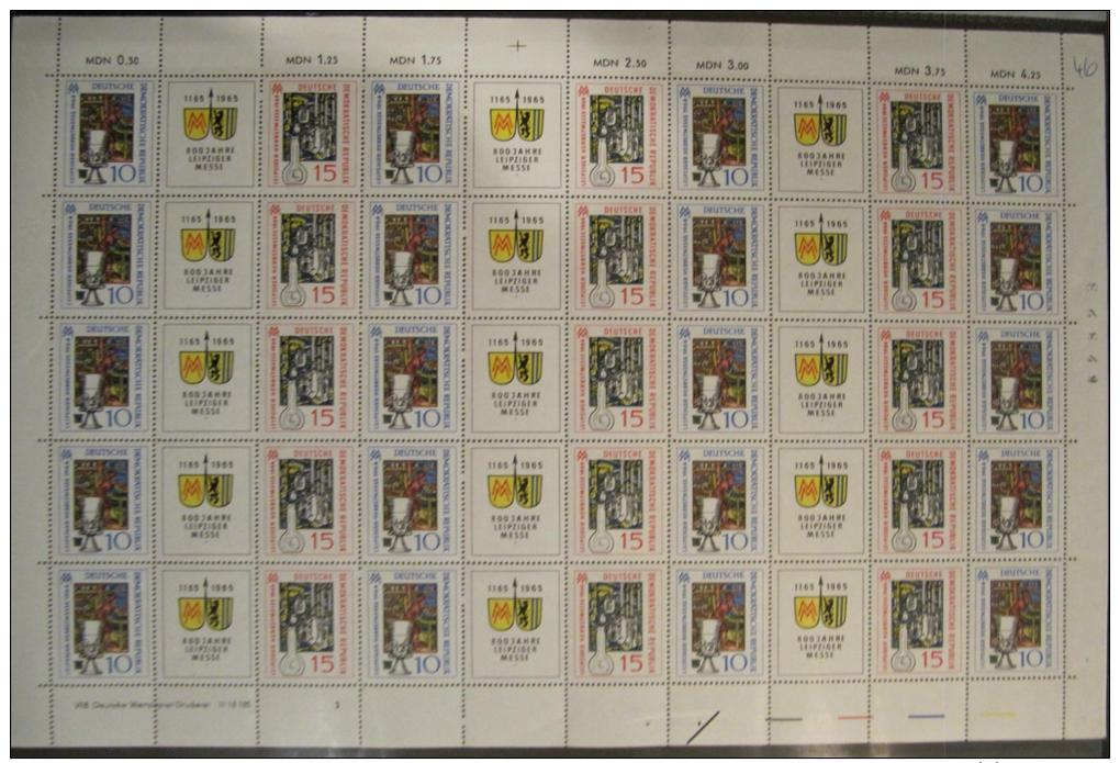 Zusammendruckbogen Mi. 1052-1053 Mit DV 3 Postfrisch - Unused Stamps