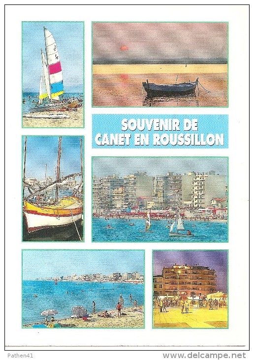 CPM FRANCE 66 PYRENEES-ORIENTALES CANET-EN-ROUSSILLON - Multivues 2000 - Canet En Roussillon