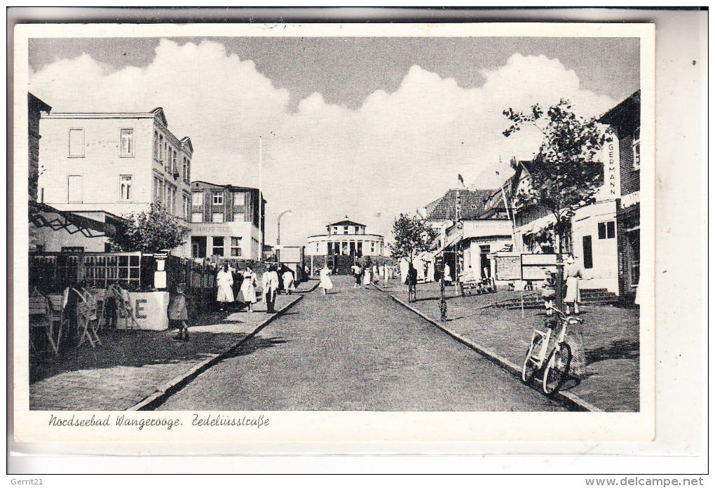 2946 WANGEROOGE, Zedeliusstrasse, 1954 - Wangerooge