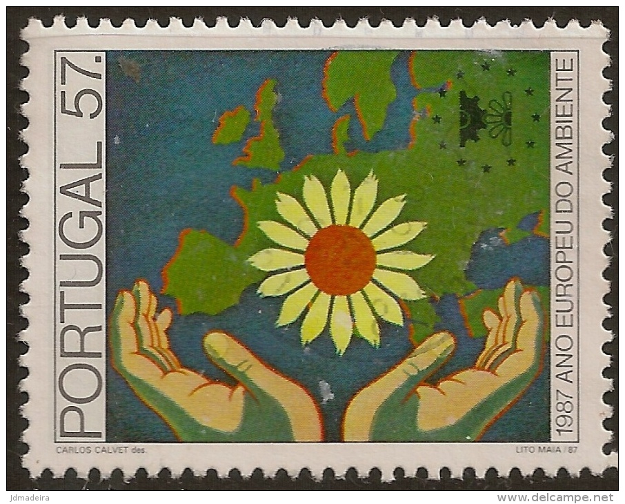 1987 – European Environment Year - Oblitérés