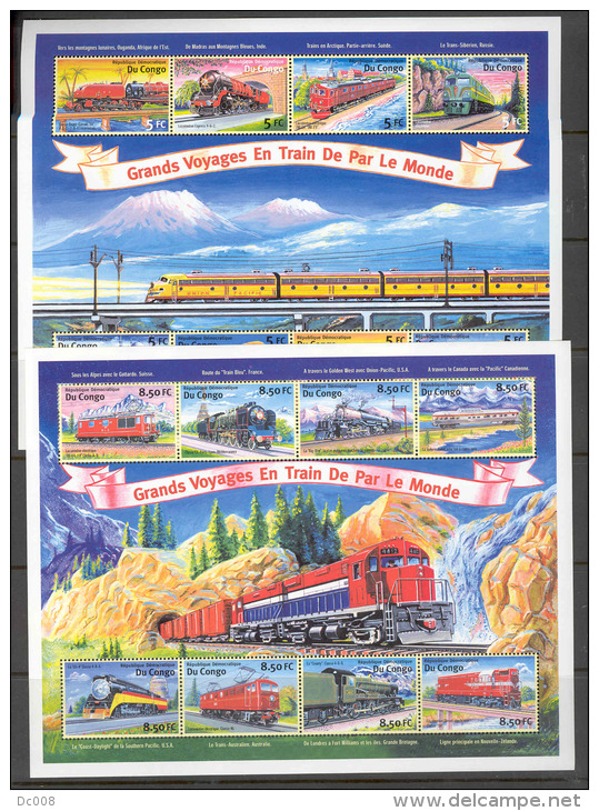 Trains COB BL167/168 2001 MNH - Mint/hinged