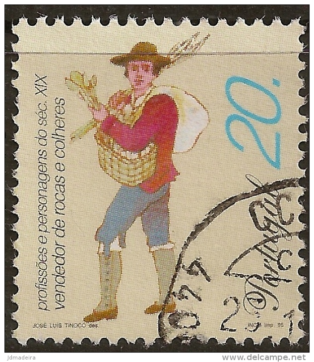 Portugal - 1995 Professions And Characters - Used Stamps