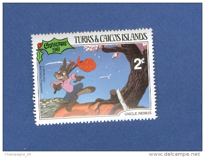 1981 N° 547 ISLANDE RÉPUBLIQUE  TURKS & CAICOS  ISLANDS  CHRISTMAS      NEUF** GOMME - Ongebruikt