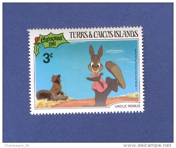 1981 N° 548  ISLANDE RÉPUBLIQUE  TURKS & CAICOS  ISLANDS  CHRISTMAS     NEUF ** GOMME - Ongebruikt