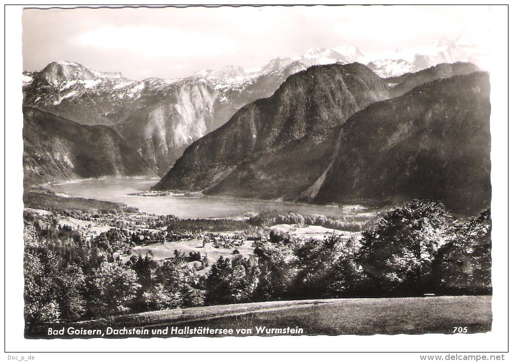 Österreich - Bad Goisern - Dachstein Und Hallstättersee Von Wurmstein - Bad Goisern