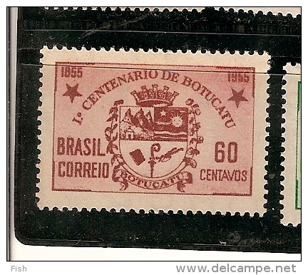 Brazil ** &  Centenário Da Cidade De Botucatu 1855-1955 (603) - Unused Stamps