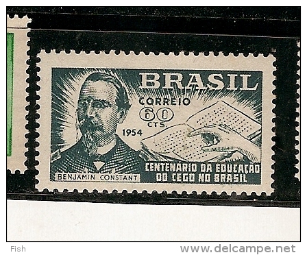 Brazil ** & Centenário Da Educação Do Cego No Brasil, Instituto Benjamim Constant 1854-1954 - Neufs