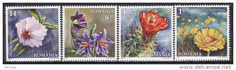 Roumanie 2014 - Fleurs De Desert 4v.neufs** - Unused Stamps