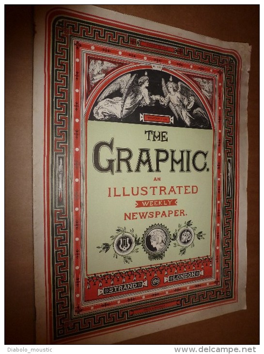 November 9, 1901 : THE GRAPHIC And ILLUSTRATED WEEKLY NEWSPAPER (Strand 190 London) - Altri & Non Classificati