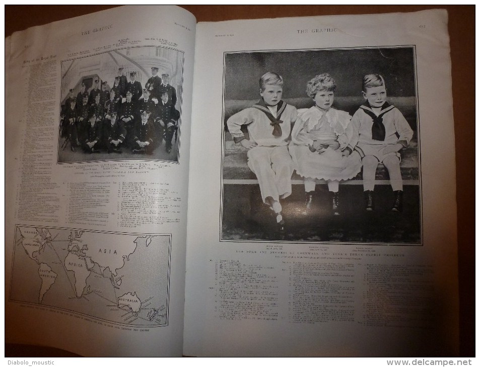 November 9, 1901 : THE GRAPHIC and ILLUSTRATED WEEKLY NEWSPAPER (Strand 190 London)