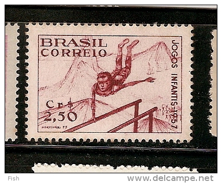 Brazil ** & Jogos Infantis 1957 (629) - Neufs