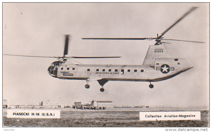 Hélicoptére Piasecki  H16  U.S.A. - Luchtvaart