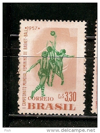 Brazil ** &  Campeonato Do Mundo De Basketball Feminino 1957  (634) - Neufs