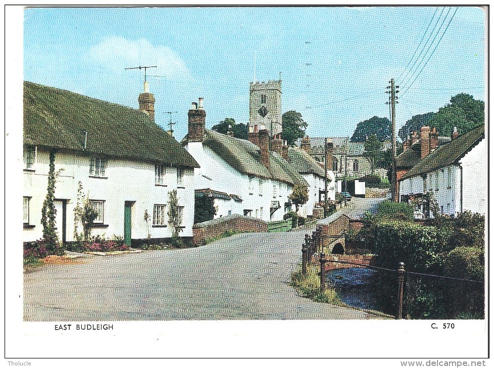 Angleterre- East Budleigh (Otterton-Budleigh -Salterton-Exmouth-Devon)- 1969-The Village-The Church - Exeter