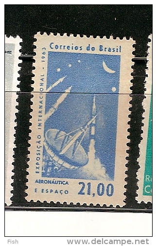 Brazil ** & Exposição Internacional De Aeronáutica E Espaço, São Paulo 1963  (171) - Südamerika