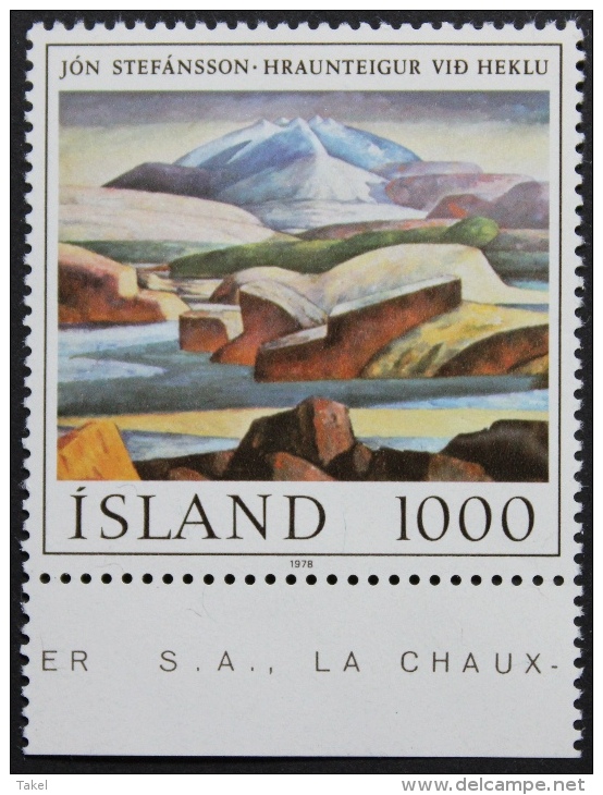 IJsland, Schilderijen - Unused Stamps