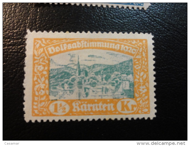 KARNTEN Carinthie Local Stamp 1920 Propagandamenken WW1 Abstimmung Plebiscite Austria - Nuovi