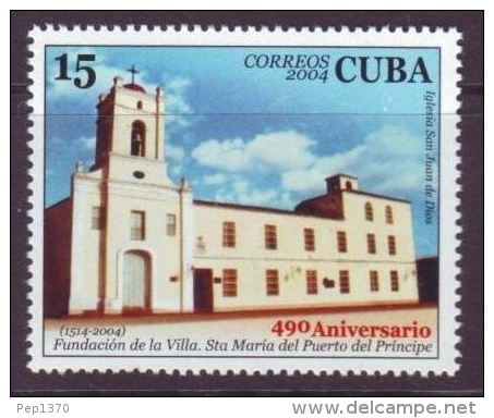 CUBA 2004 - SANTA MARIA DEL PUERTO PRINCIPE - 1 SELLO - Ungebraucht